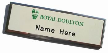 Namebadge - Xecutive rectangle 35002