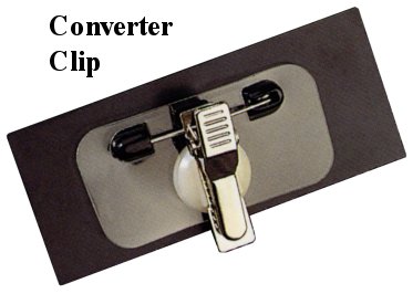 fastener, converter clip