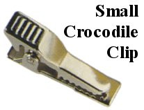 fastener, small crocodile clip